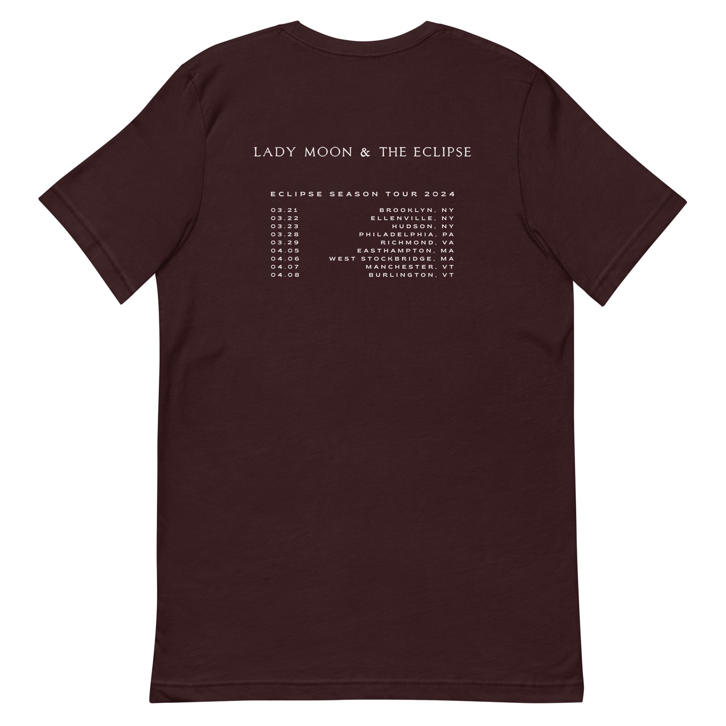 DIVINE TIMING tour t-shirt