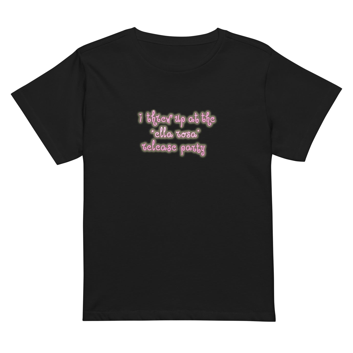 Ella Rosa "I Threw Up" t-shirt